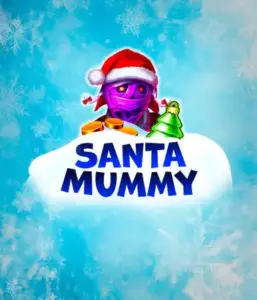  Откройте для себя уникальный слот "Santa Mummy" от Belatra, где Санта-мумия добавляет веселья в праздники. На изображении изображена персонаж в образе Санты, окруженная снежными хлопьями. Она приносит атмосферу зимних праздников. Название игры "Santa Mummy" изображено крупными белыми буквами на снежном фоне.