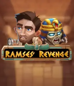 Исследуйте загадки древнего Египта с Ramses Revenge от Relax Gaming баннер. Представляя поразительные приключения и привлекательные функции.